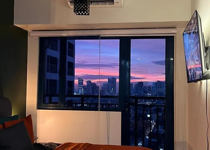 Air Residences Minimal Style Unit W Balcony - Near Trident Tower And Salcedo *