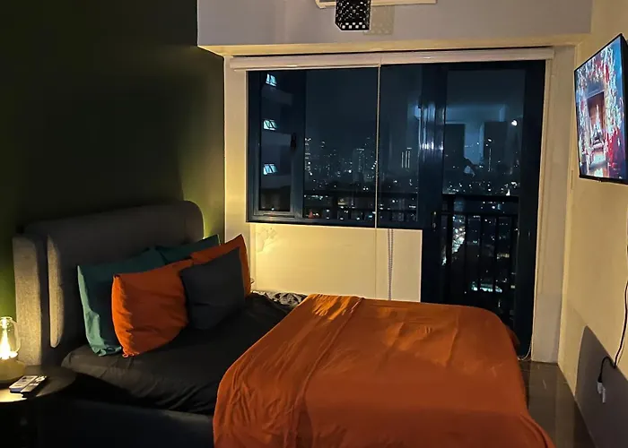 Air Residences Minimal Style Unit W Balcony - Near Trident Tower And Salcedo